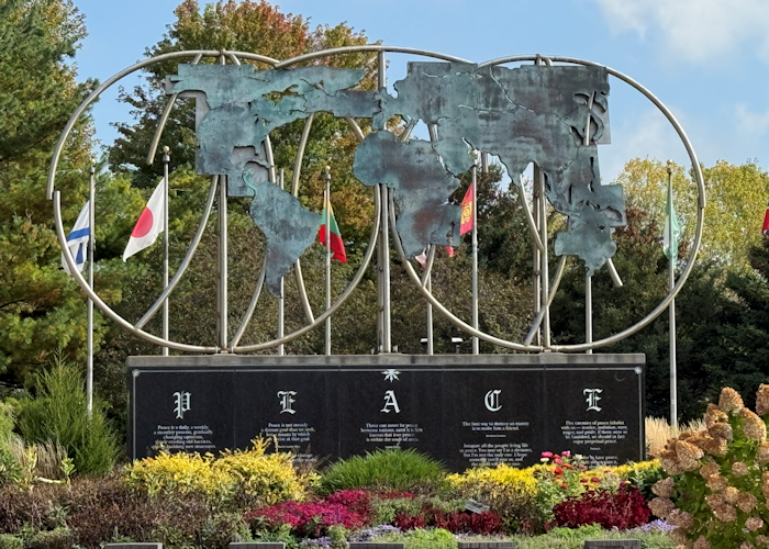 Keeling-Puri Peace Sculpture